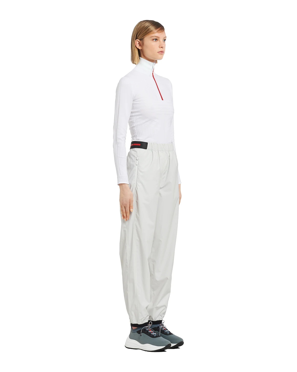 Light Nylon wide-leg pants - 3