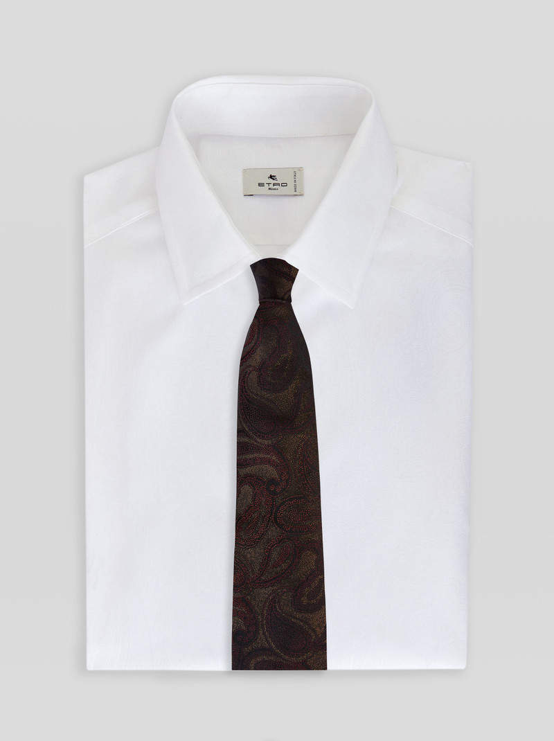 Etro PAISLEY PATTERN TIE outlook