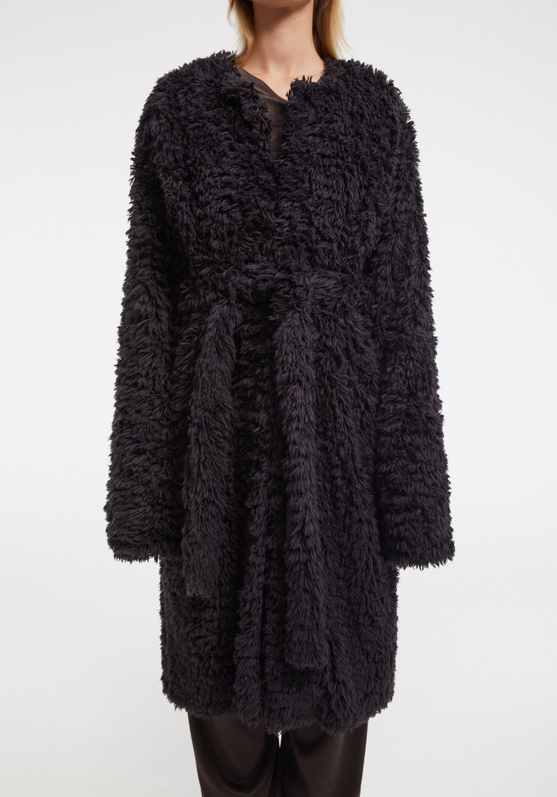 LETTY Organic faux-fur coat 5