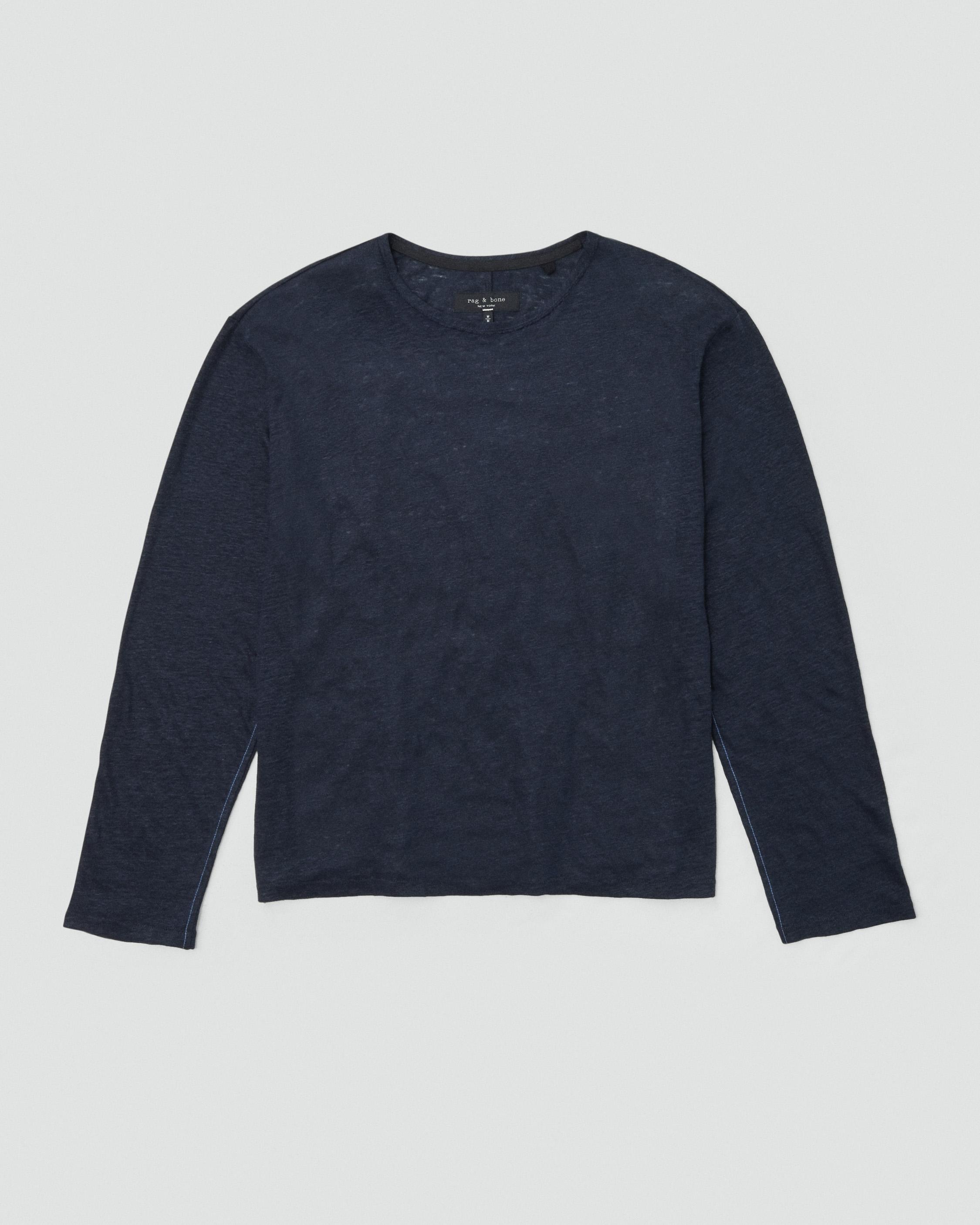 Kerwin Long Sleeve Tee
Linen T-Shirt - 1