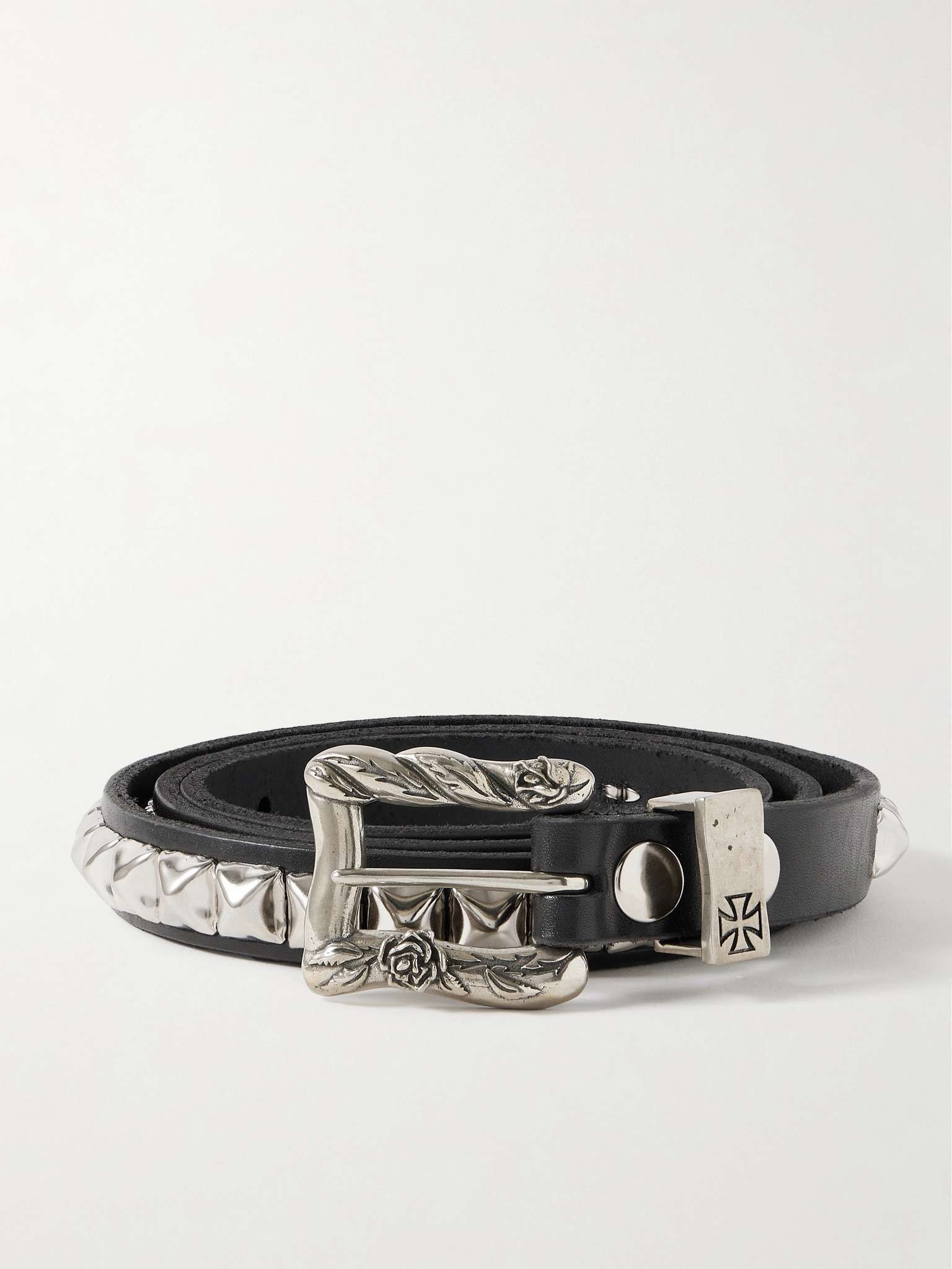 Enfants Riches Déprimés 2cm Studded Leather Belt | REVERSIBLE
