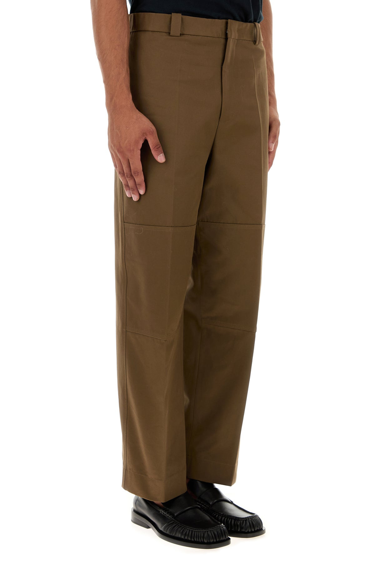 Brown twill pant - 3