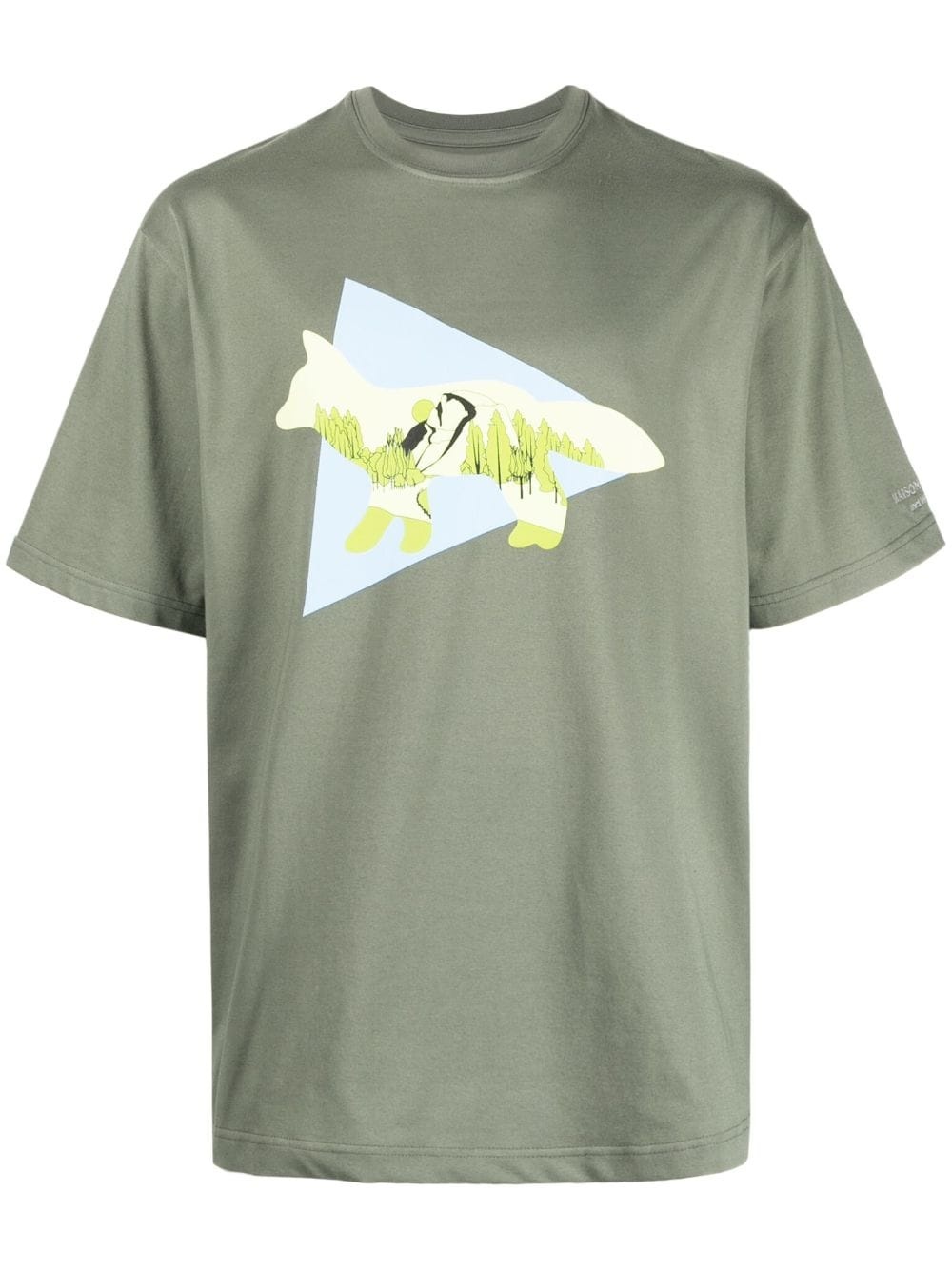 graphic-print short-sleeve T-shirt - 1