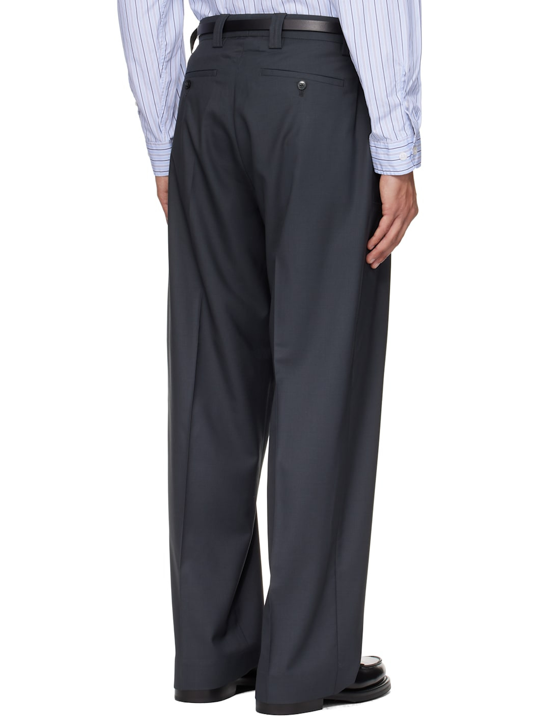 Gray Service Trousers - 3