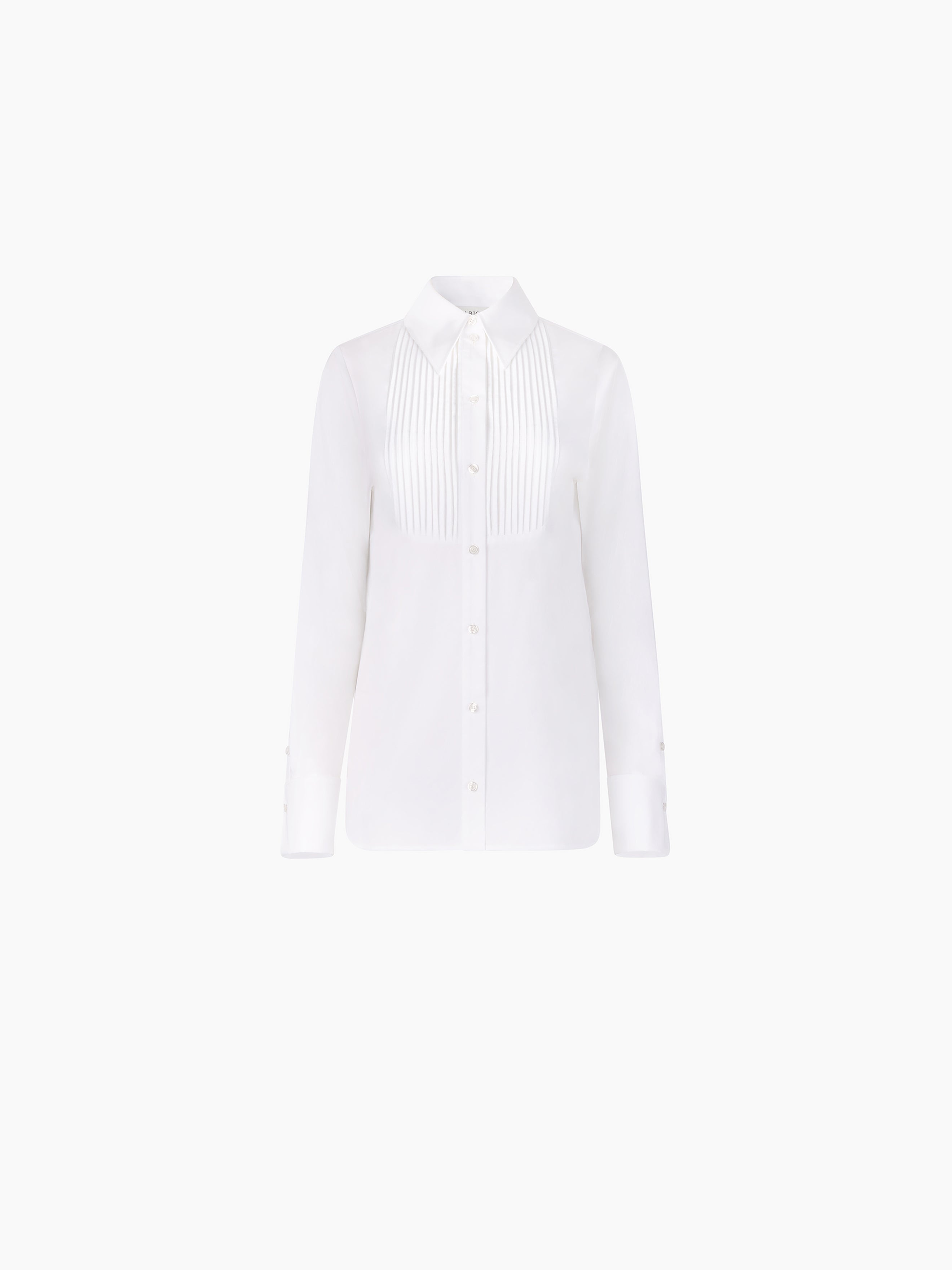 COTTON SHIRT WITH BIB - 5