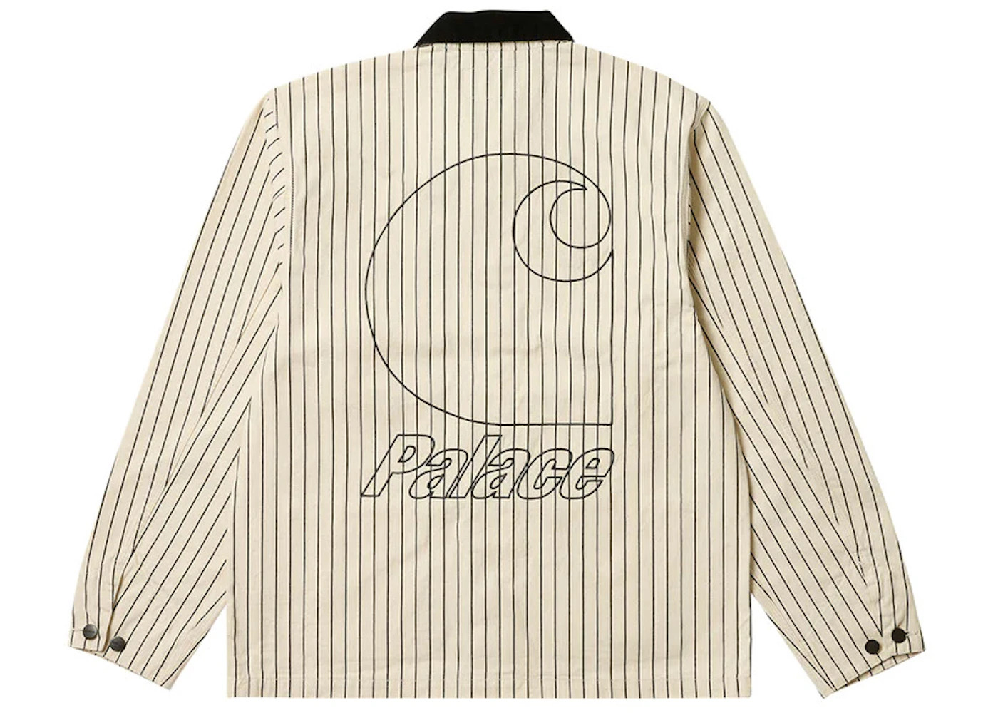 Palace x Carhartt WIP Michigan Coat Hickory Wax/Black - 2