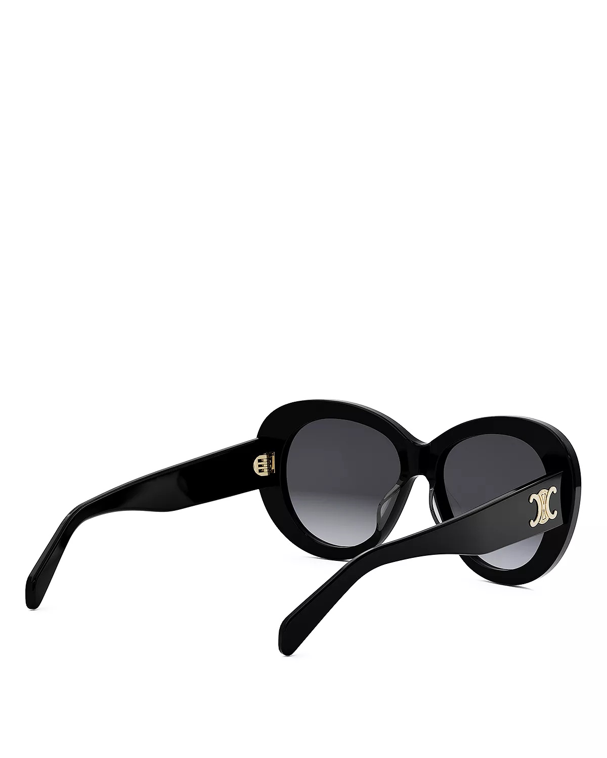Triomphe Black Butterfly Sunglasses, 55mm - 9