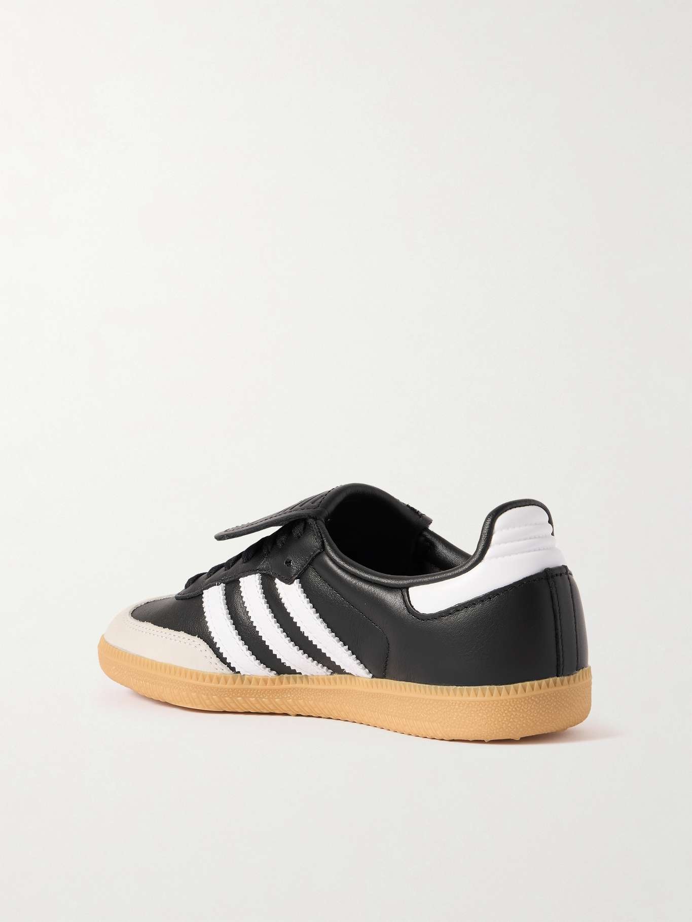 Samba LT nubuck-trimmed leather sneakers - 3