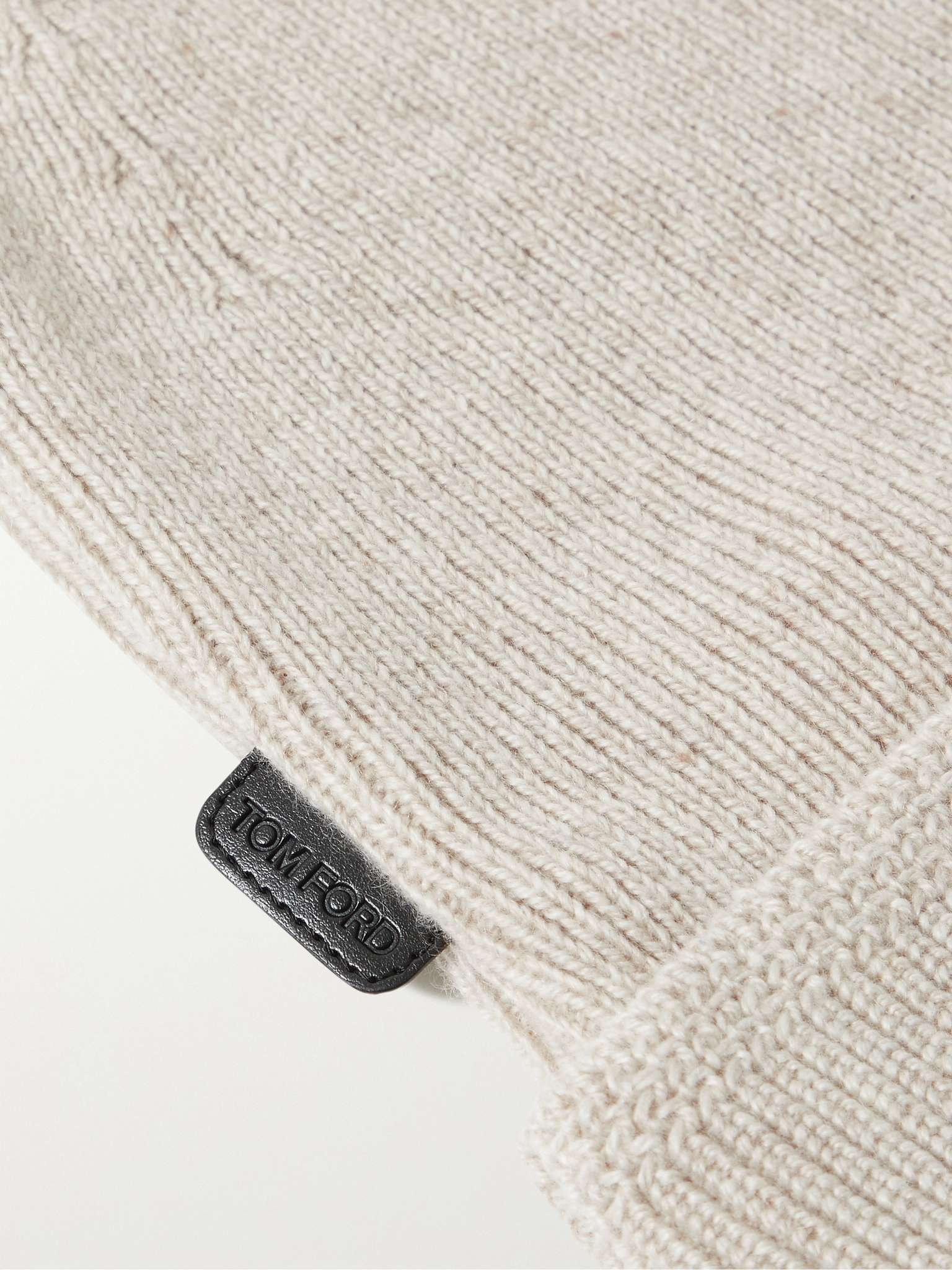 Ribbed Cashmere Beanie - 2