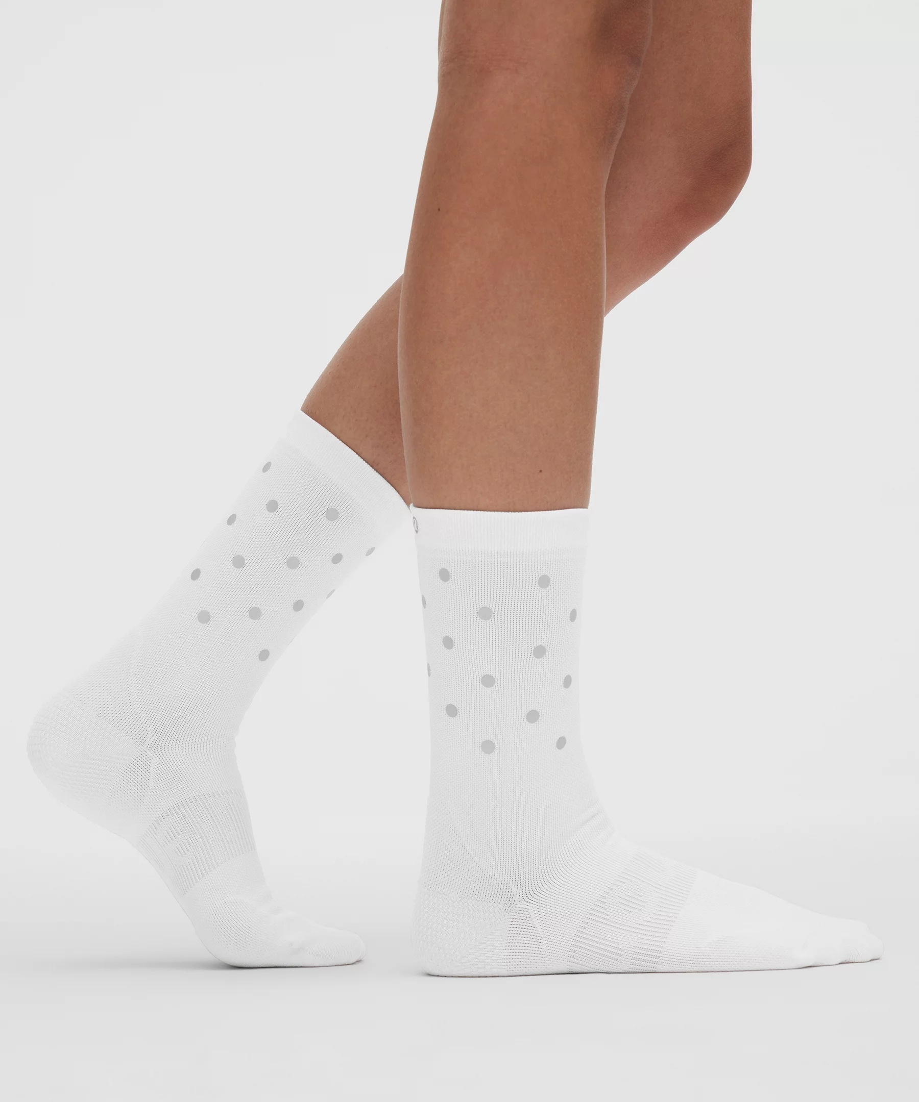 Women's Power Stride Crew Socks *Dot Reflective - 3