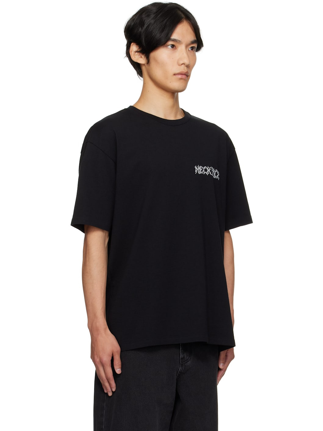 Black NECKFACE Edition Washed Heavy T-shirt - 2