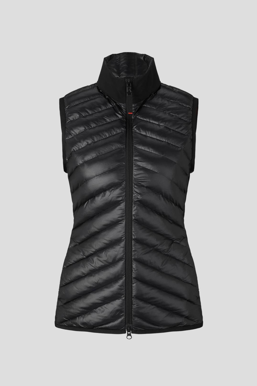 PALINA HYBRID WAISTCOAT IN BLACK - 1