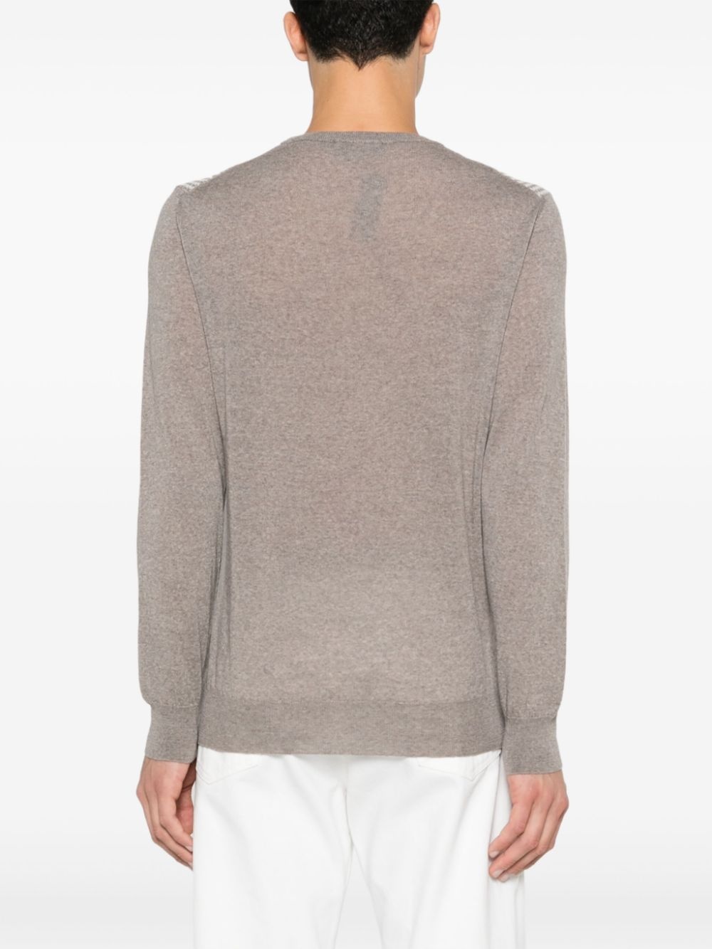 geometric-pattern sweater - 4