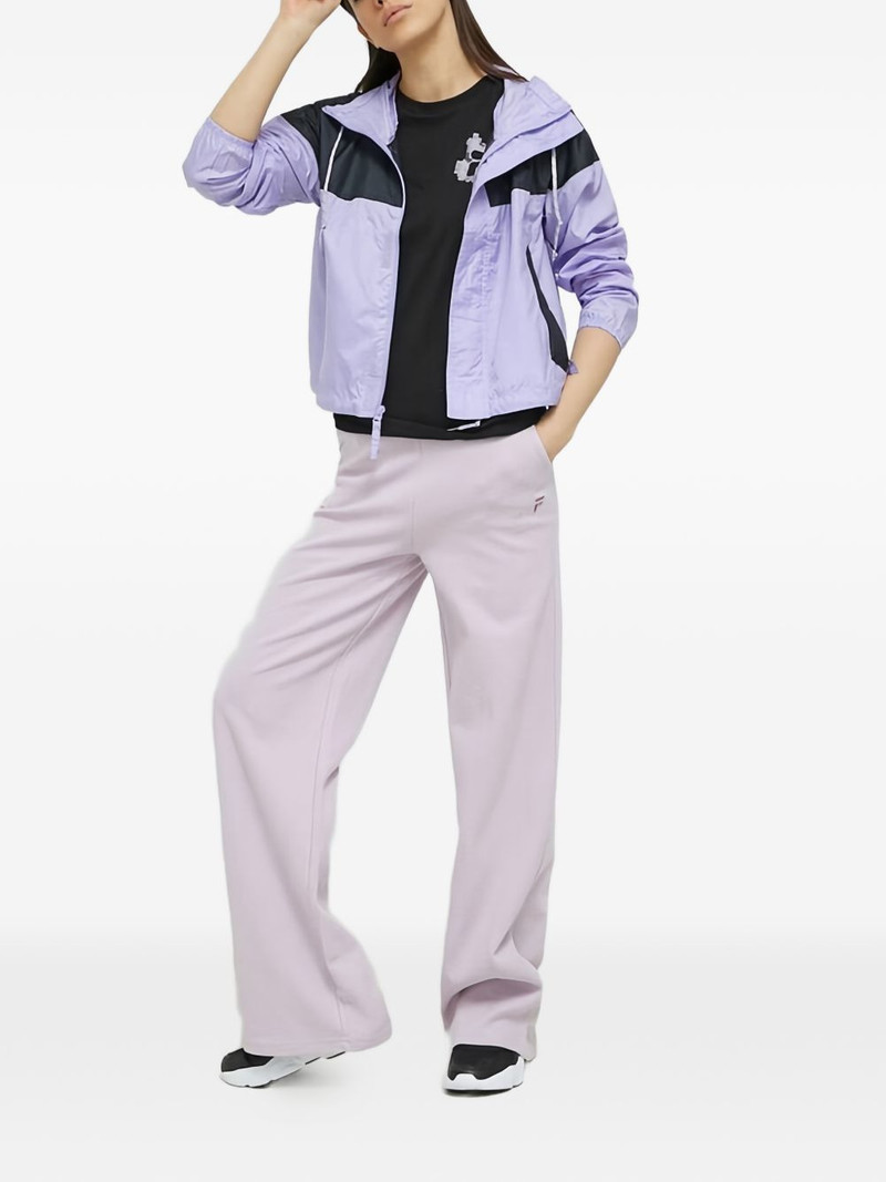 FILA cotton wide-leg trousers outlook