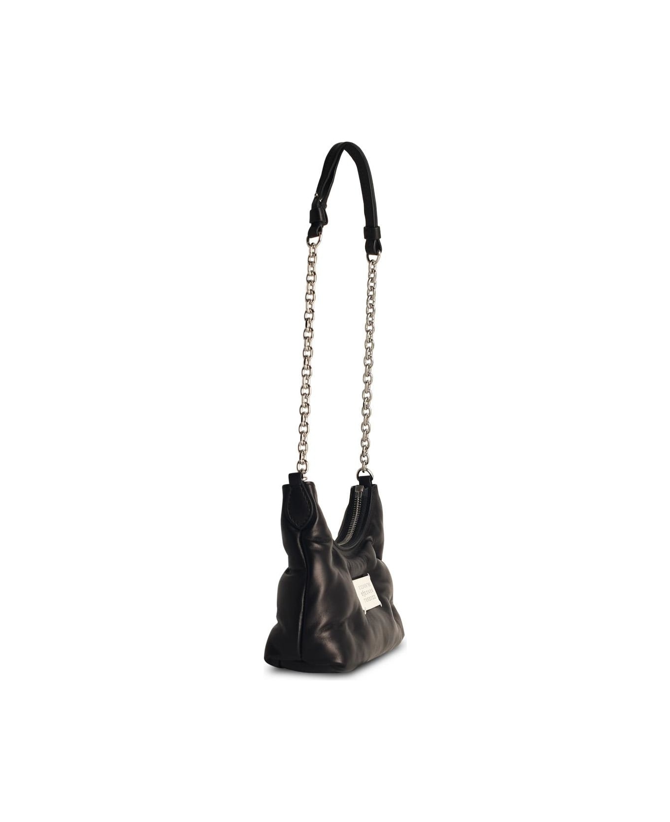 'hobo Glam Slam' Black Leather Bag - 2