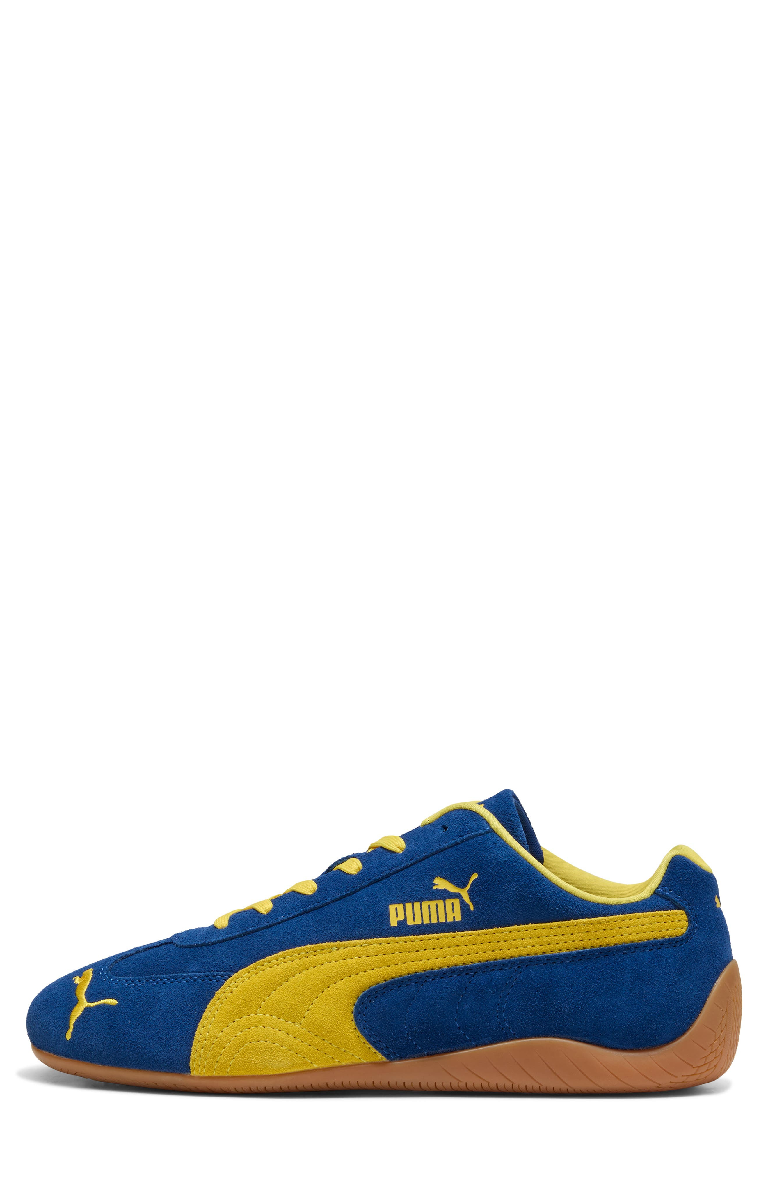 PUMA Speedcat OG Sneaker in Clyde Royal/Yellow at Nordstrom - 9