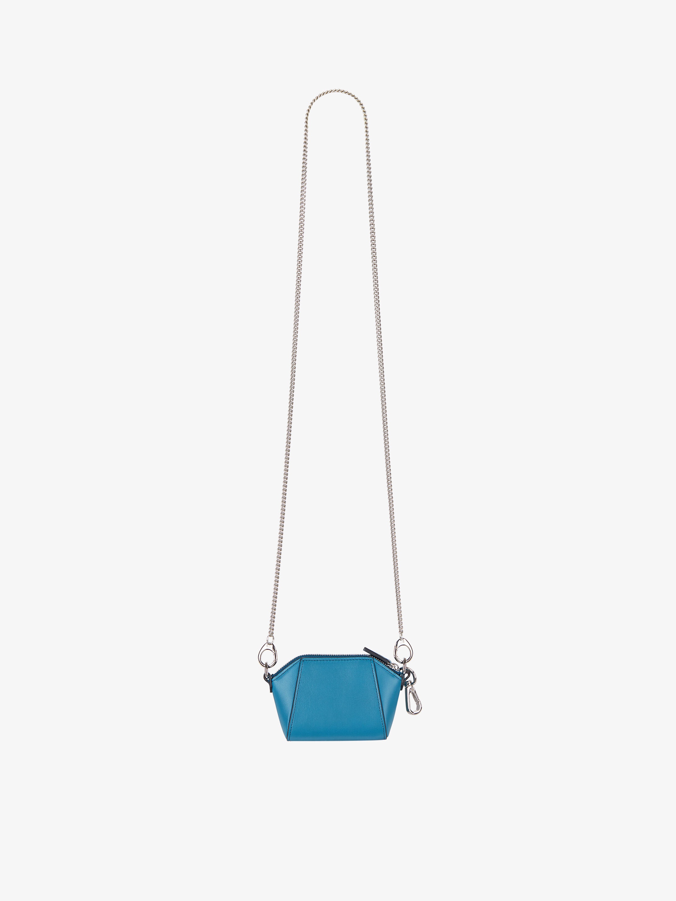 Baby Antigona bag in leather with chain - 5