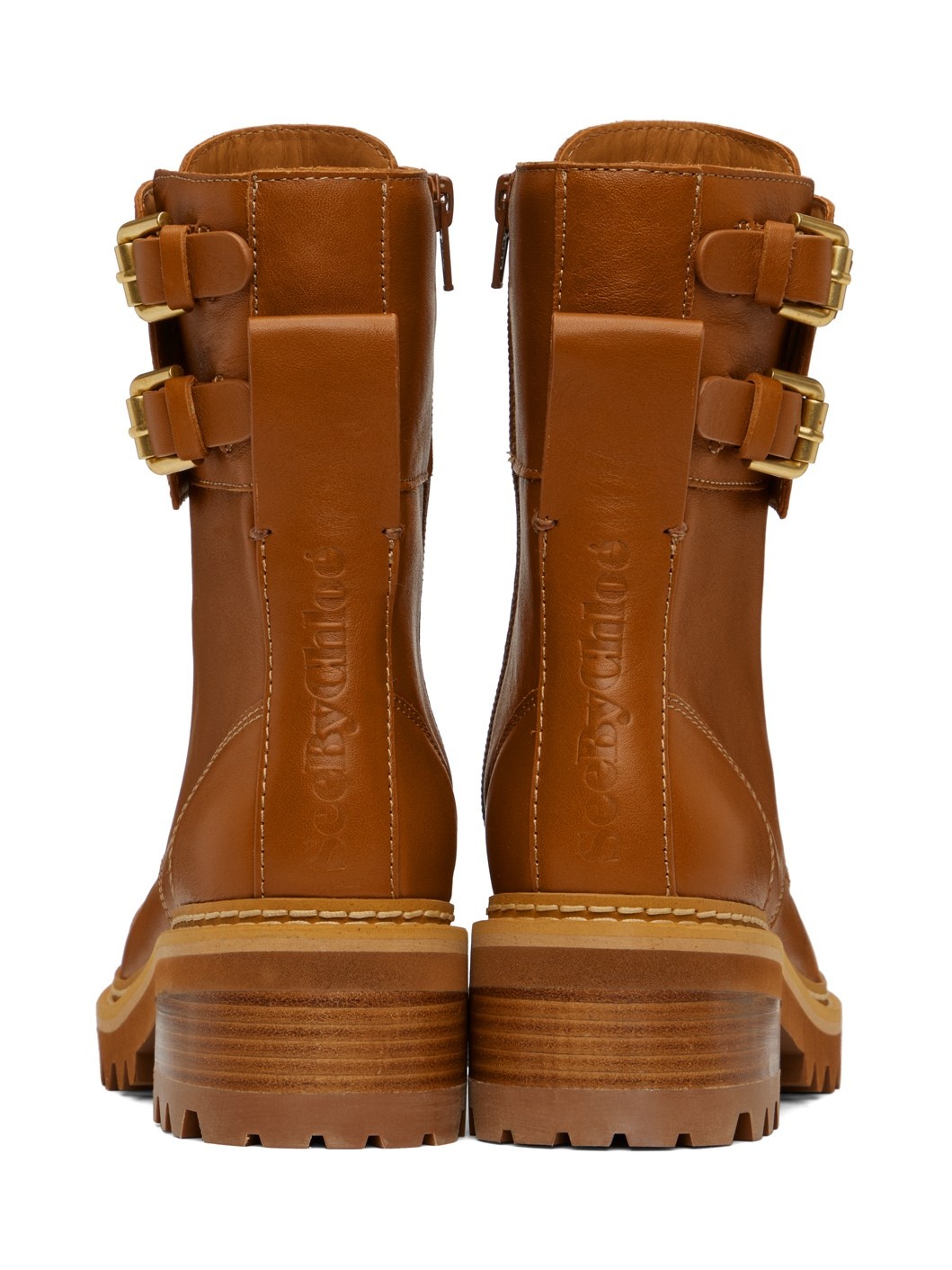 Tan Mallory Boots - 2