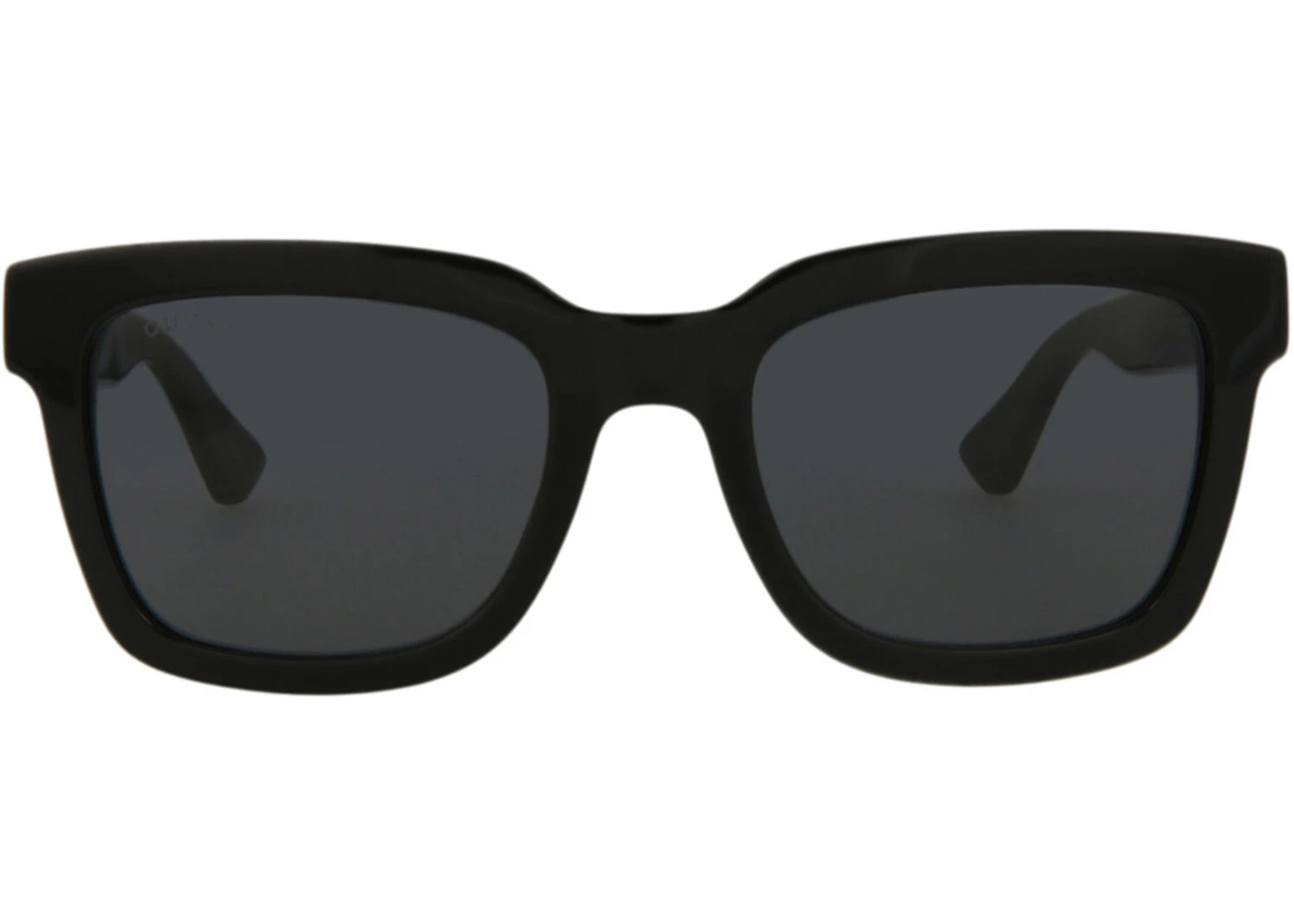 Gucci Square Sunglasses Black/Smoke (GG0001SN-30013210-001) - 2