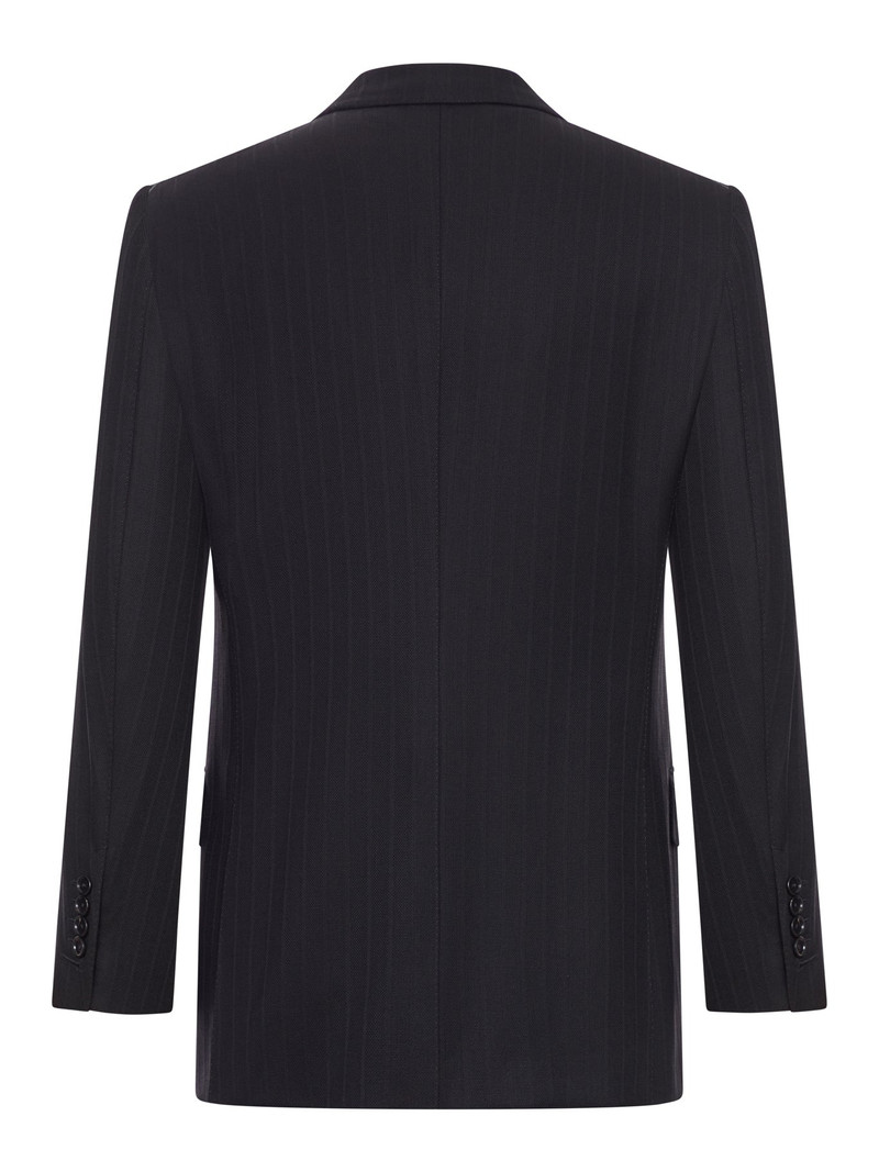 TOM FORD DOUBLE-BREASTED PINSTRIPED WOOL JACKET outlook