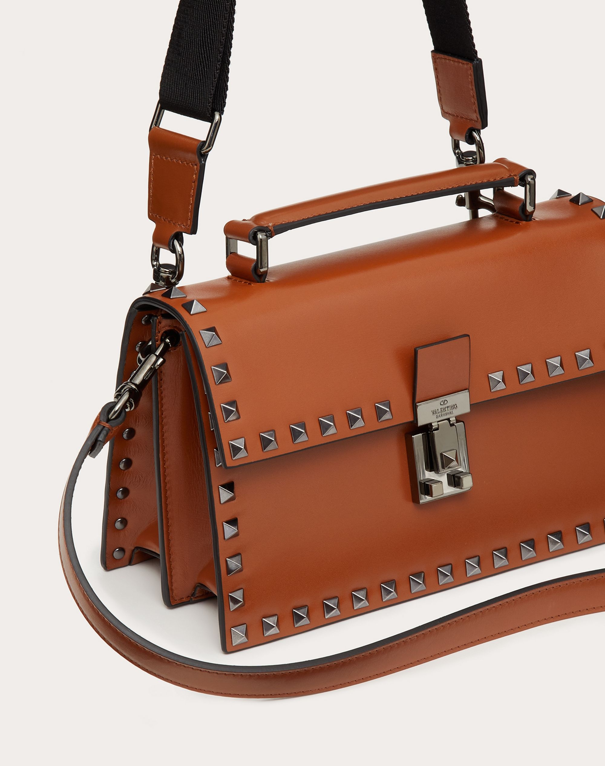 Rockstud Leather Crossbody Bag - 5