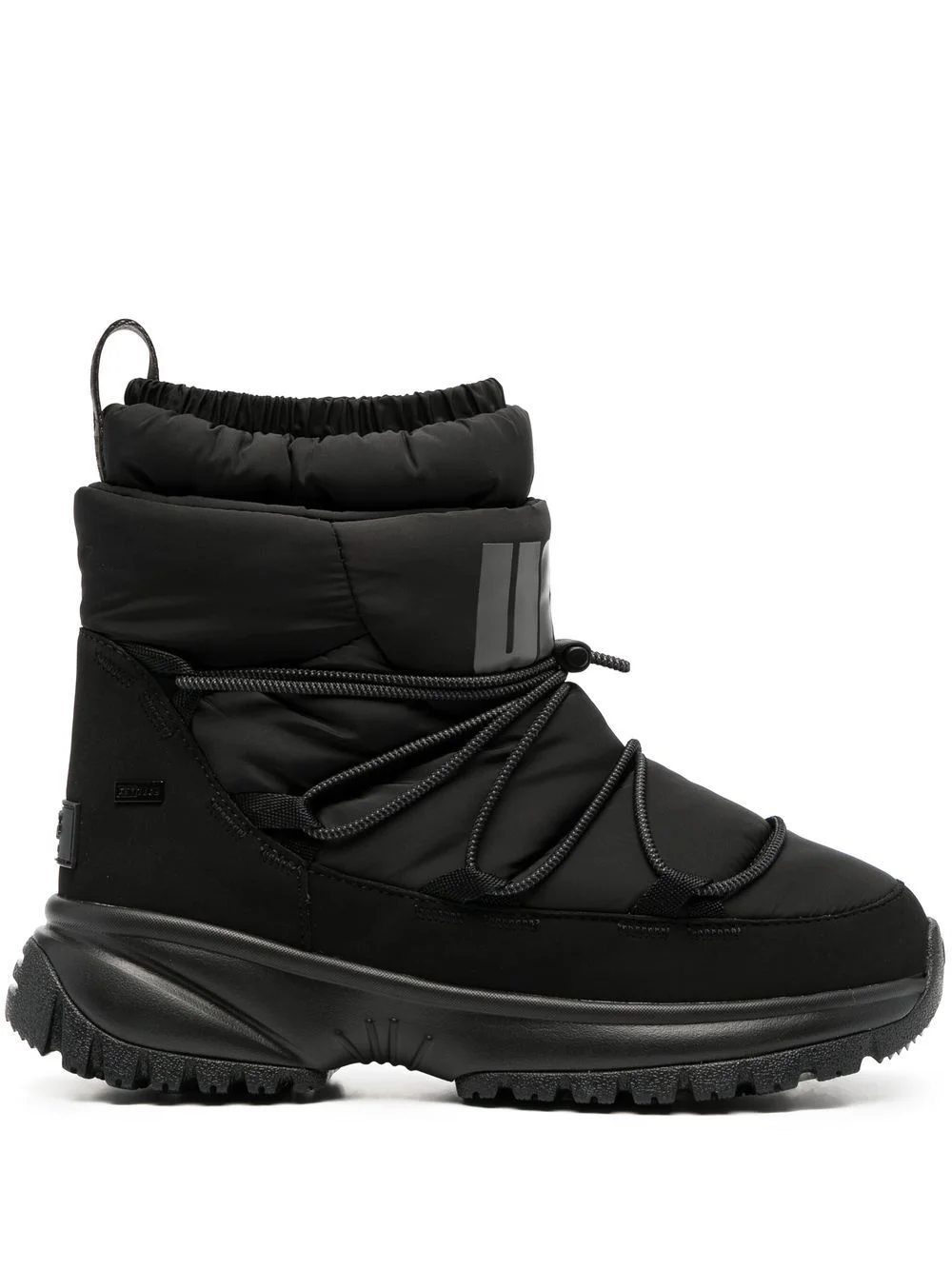 drawstring-fastening snow boots - 1