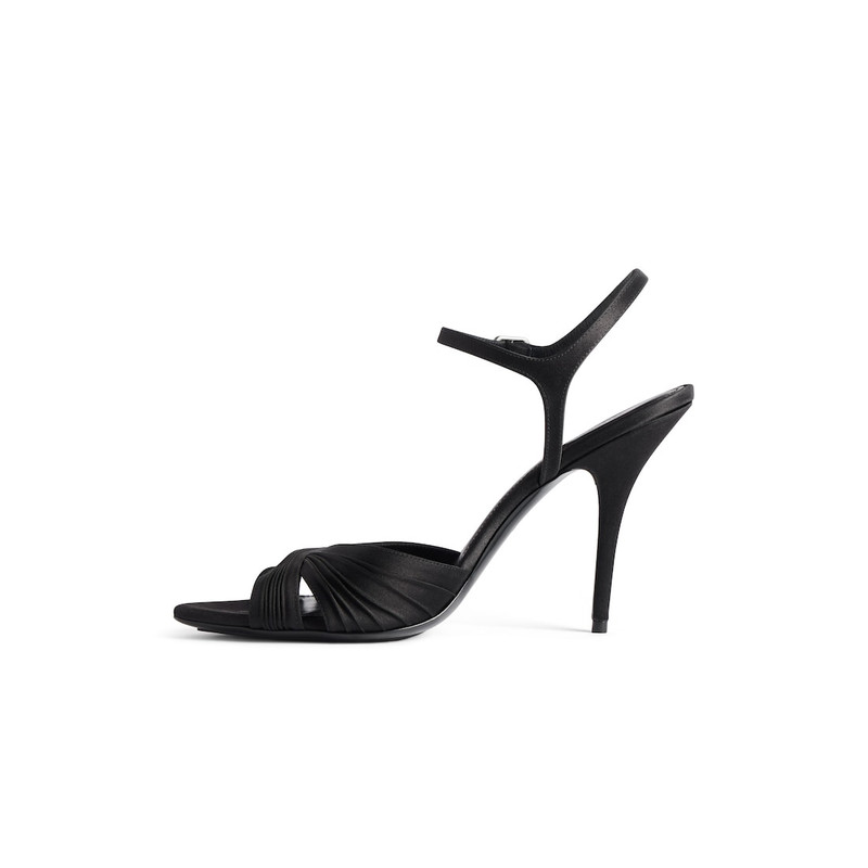 BALENCIAGA Women's Dynastie Sandal in Black outlook