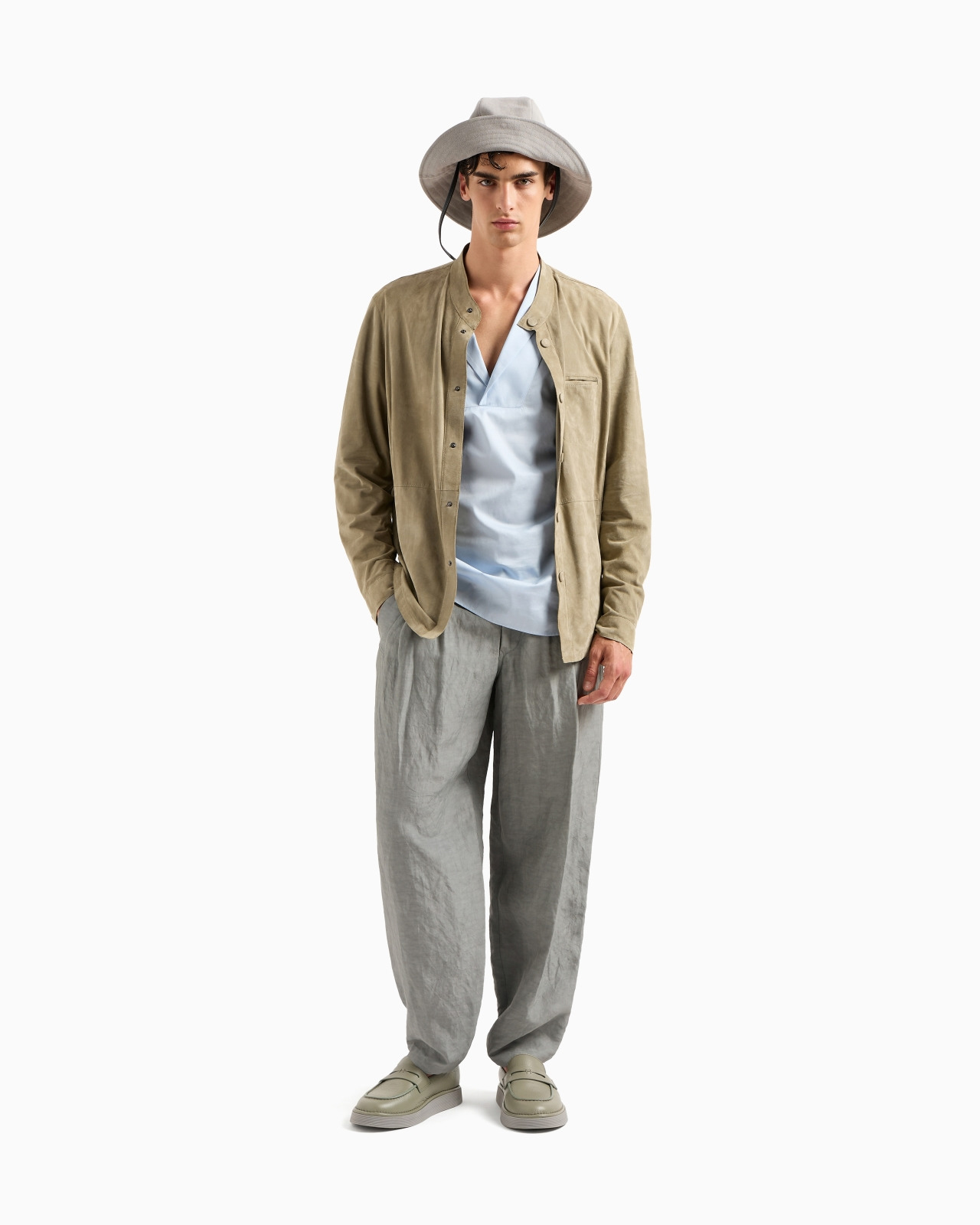 SUEDE-LAMBSKIN SHIRT JACKET - 2