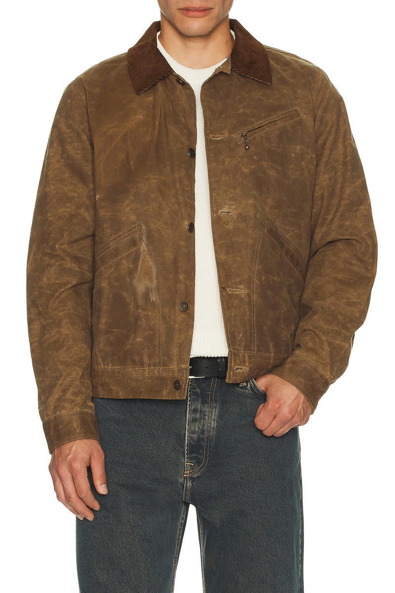 Waxed Cotton Mechanic Jacket 3