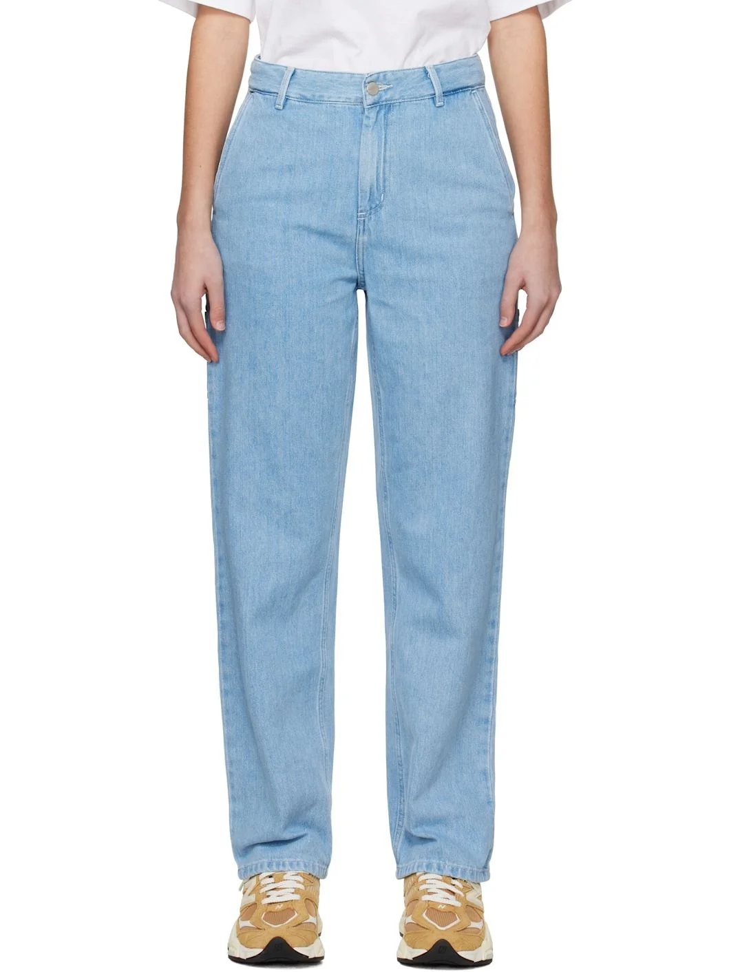 Blue Pierce Straight Jeans - 1