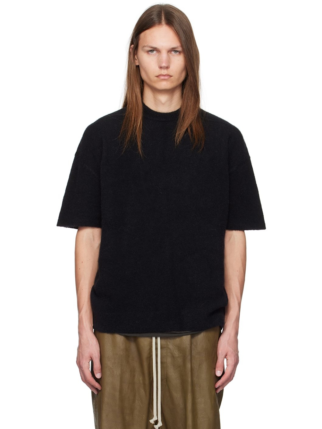 Black Tommy Sweater - 1