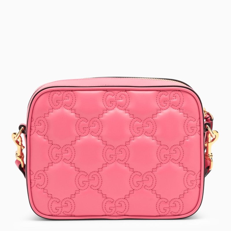 Gucci Small Gg Matelassé Bag Pink - 4