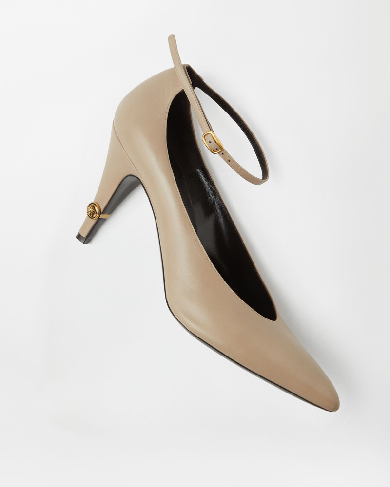 Gianni Leather Pumps 90 mm 4