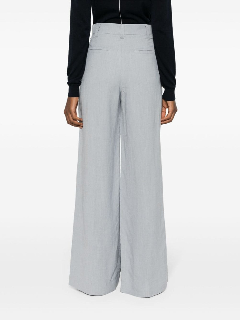 pleated palazzo pants 4