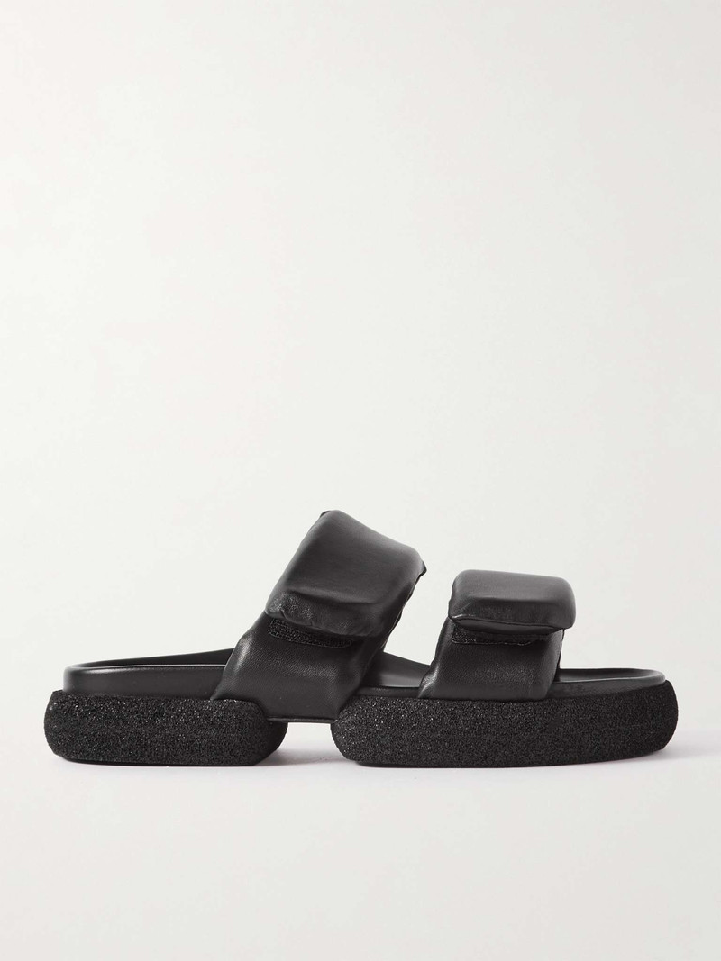 Padded Leather Sandals - 1