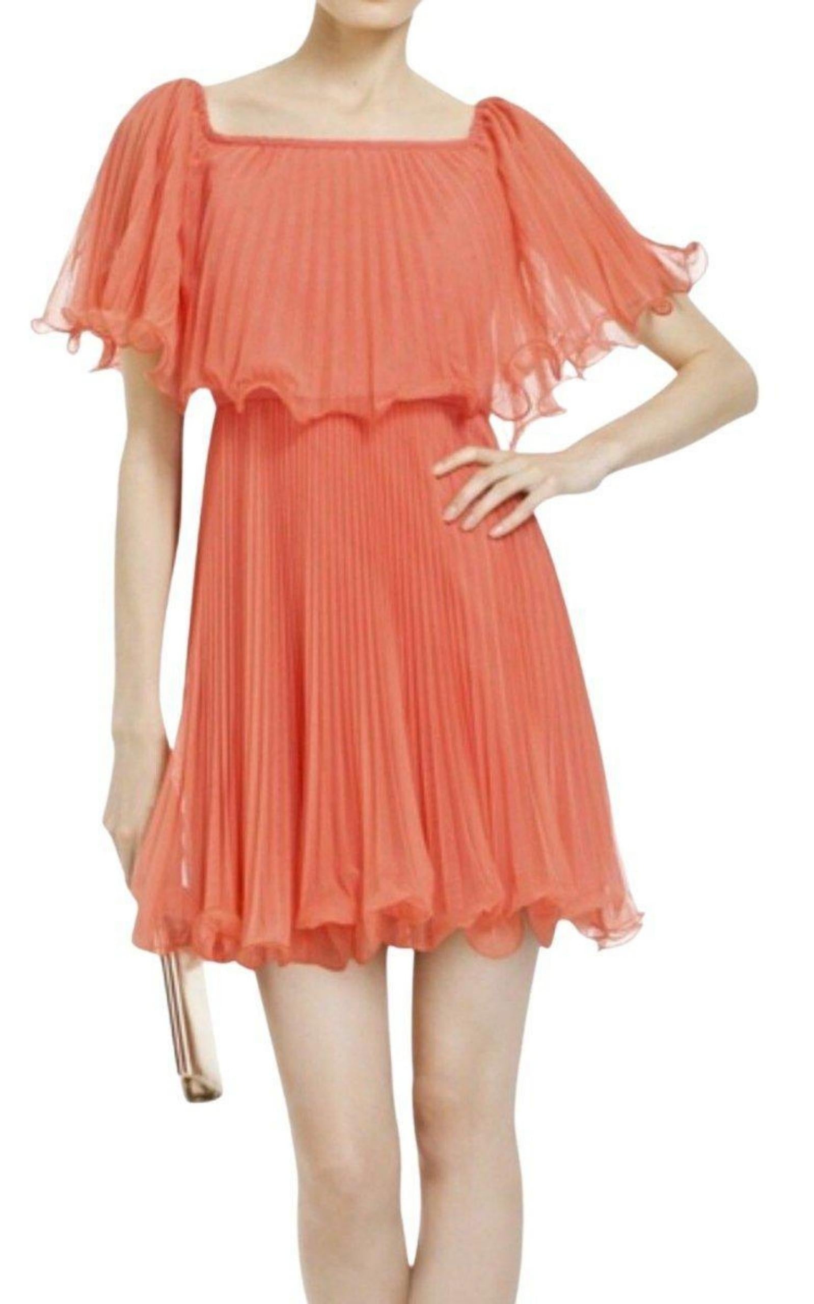 SALE！【BCBG MAXAZRIA】Galia Shalom Sunburst Pleated Dress Other Designers BCBGMAXAZRIA - Galia Shalom Sunburst Pleated