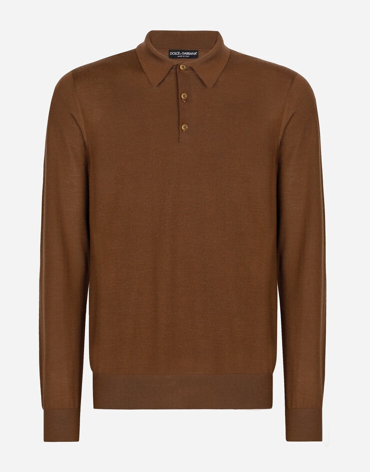 Extra-fine cashmere polo-shirt - 1