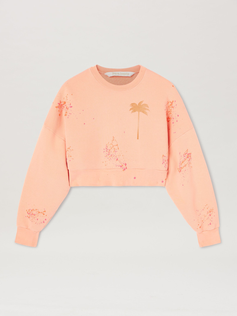 PxP Painted Cropped Crewneck - 1