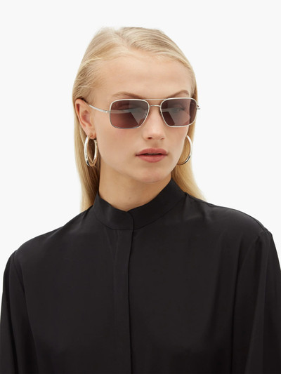 The Row X Oliver Peoples Victory LA square sunglasses outlook