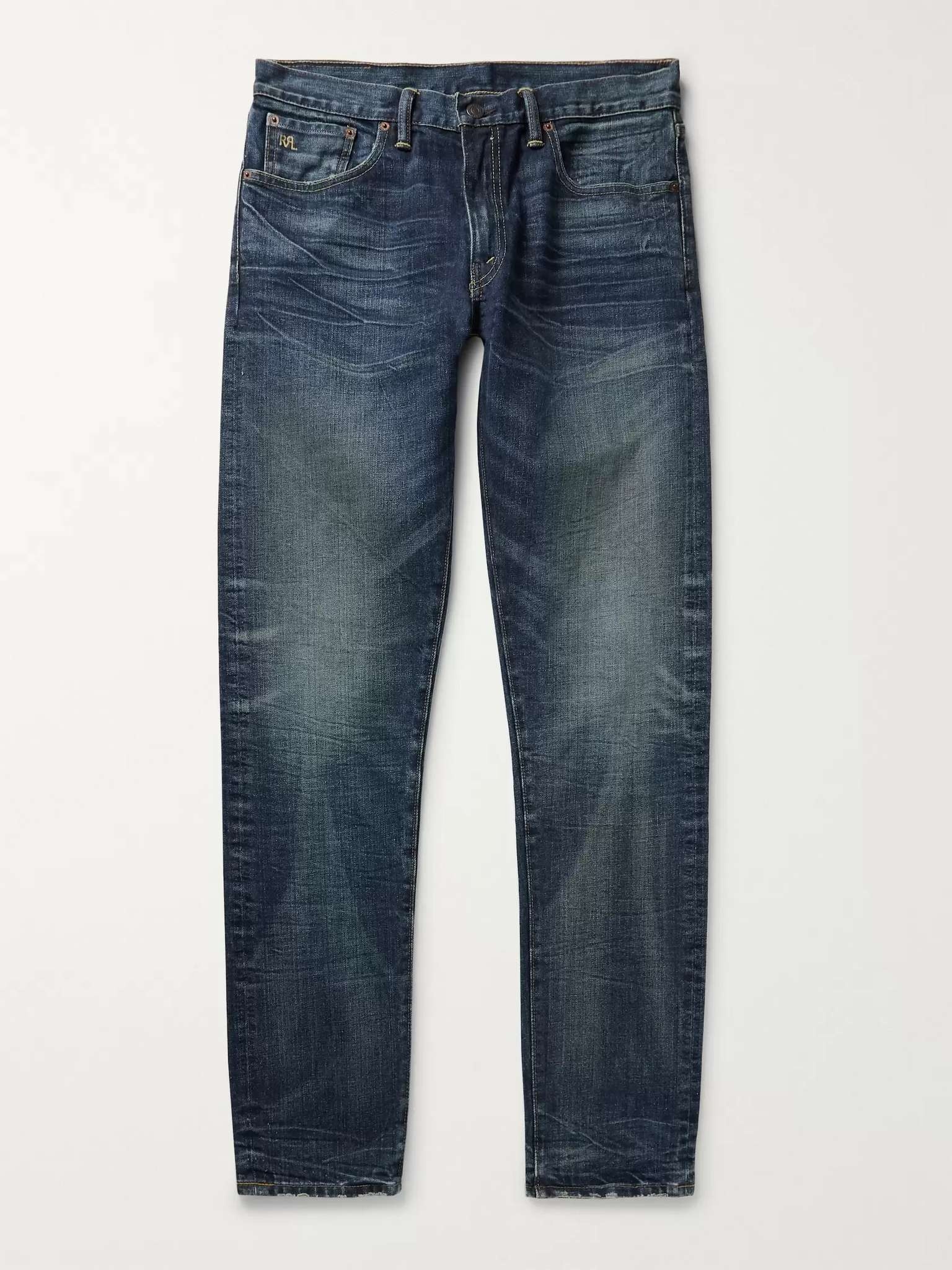 Slim-Fit Denim Jeans - 1