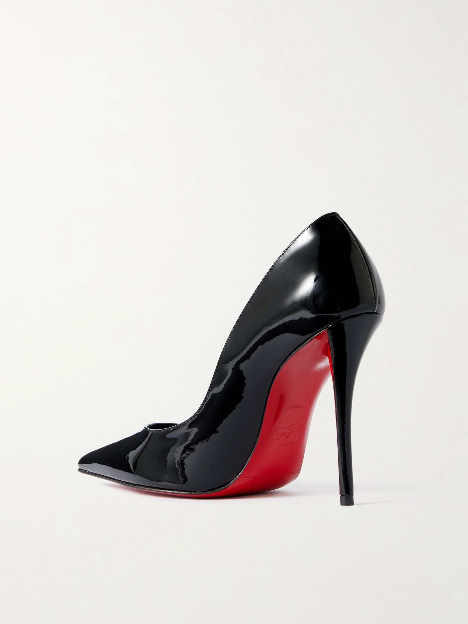 Miss Z 100 patent-leather pumps Black - 3