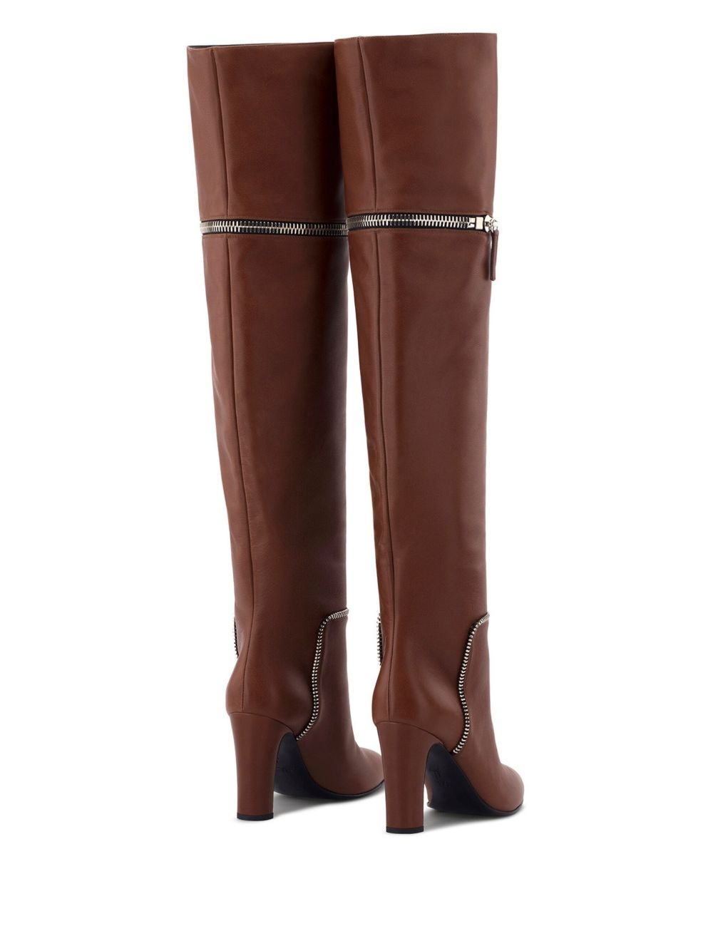 Joana 90mm zip-embellished boots - 3