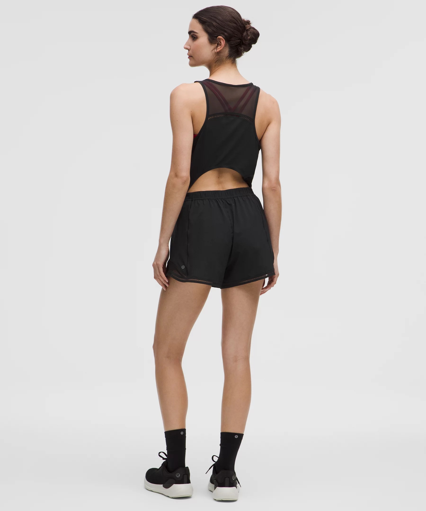 Hotty Hot Running Romper *Lace Trim - 2