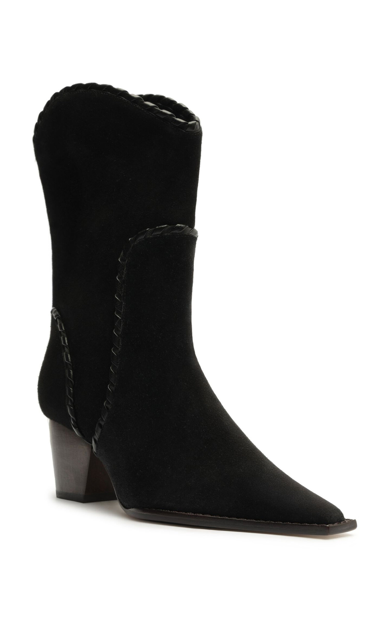 Victoria Suede Boots black - 4