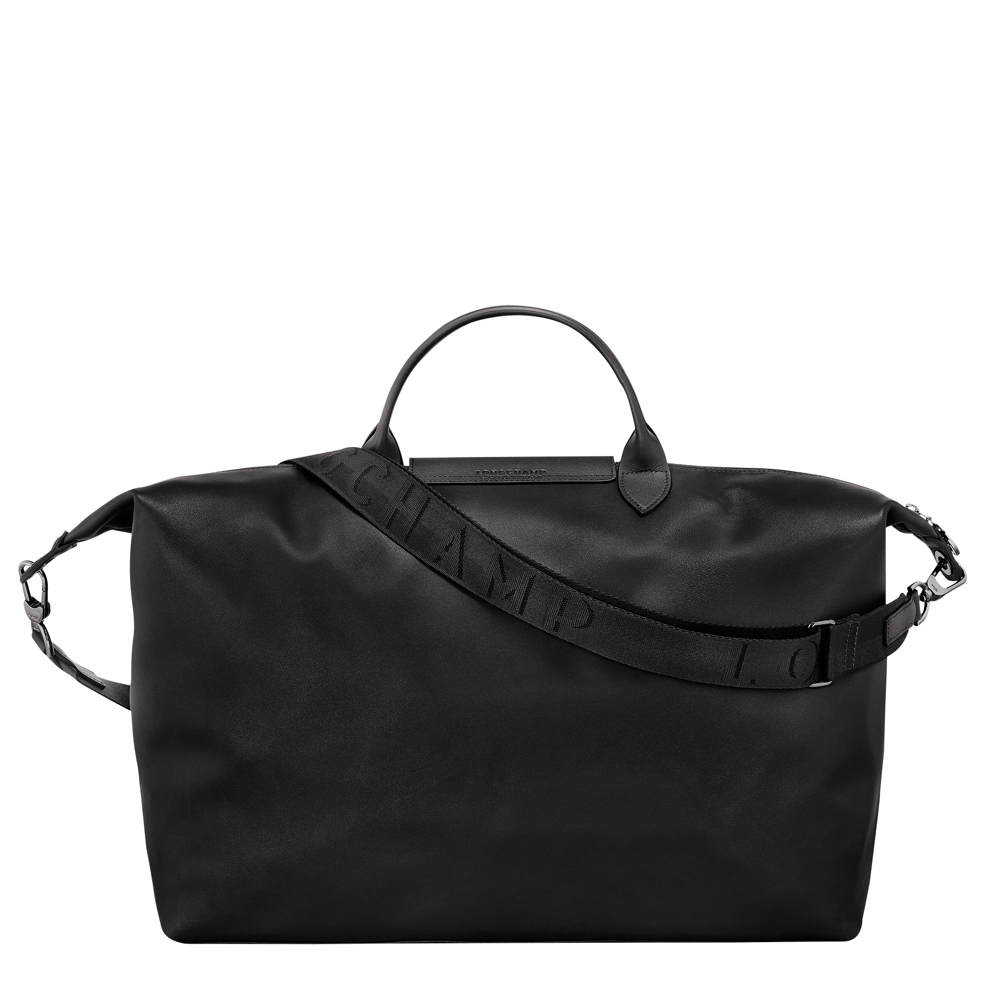 Le Pliage Xtra S Travel bag Black - Leather - 4