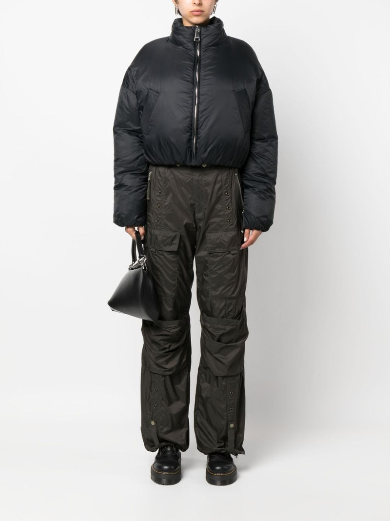 Khrisjoy zipped cropped jacket outlook