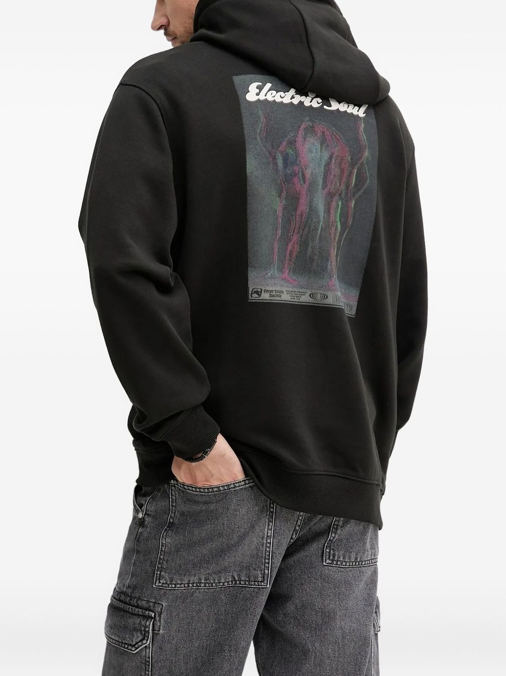 graphic-print hoodie - 2
