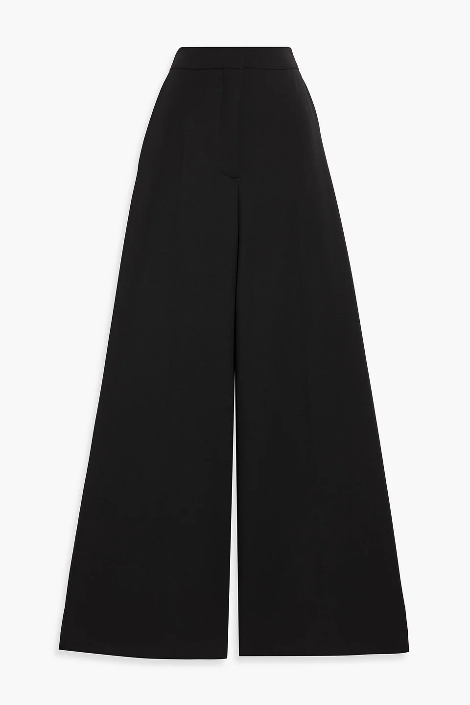 Wool-twill wide-leg pants - 1