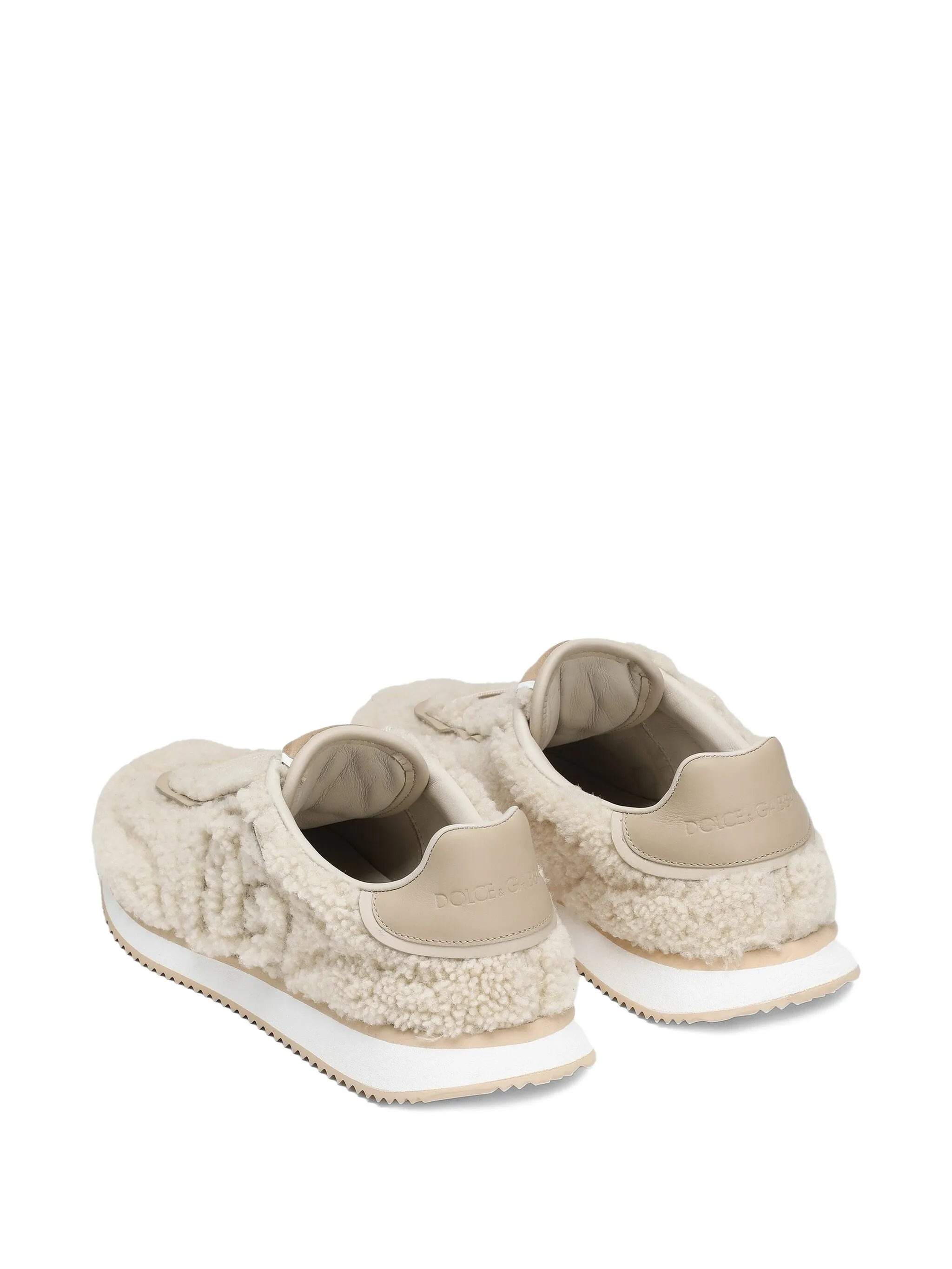 DG shearling sneakers - 3