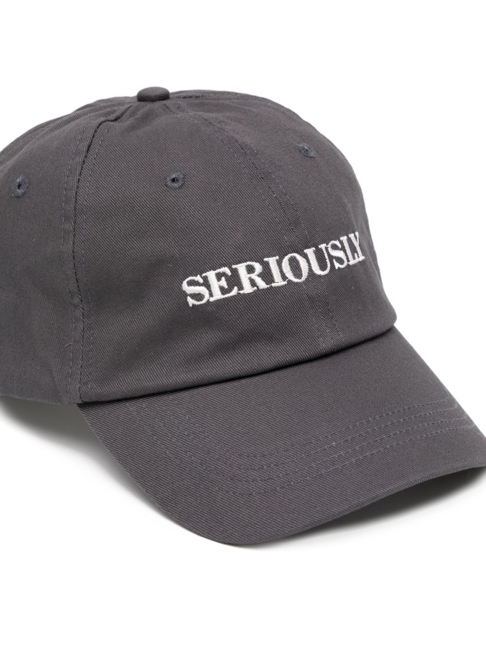 logo-embroidered cap - 3